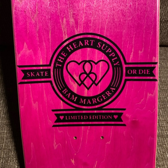 Bam Margera skateboard (the heart supply) - Picture 3 of 3
